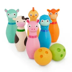 Battat Juego de Boliche Animales Granja BT1802C2Z
