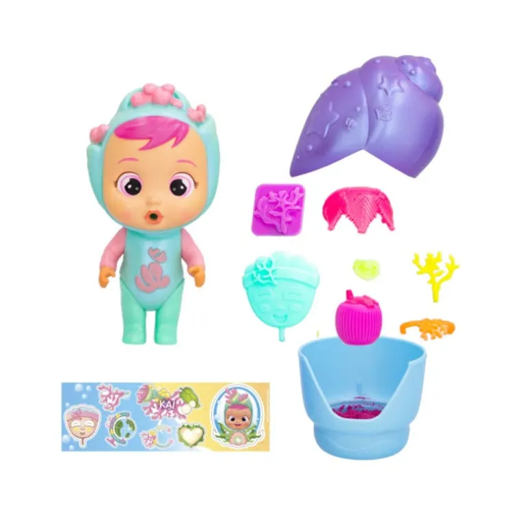 Bebés Llorones Set de Juegos Magic Shiny Shells Kai