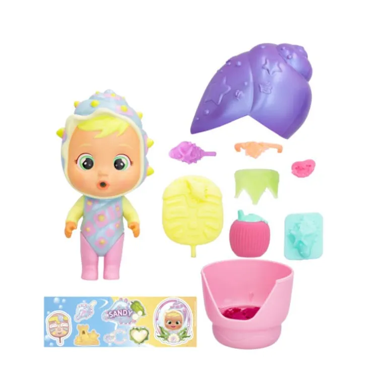 Bebés Llorones Set de Juegos Magic Shiny Shells Sandy
