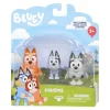 Bluey Mini Muñecos 3 Pack Bluey, Socks y Muffin