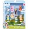 Bluey Mini Muñecos 8 Pack Bluey y su amigos