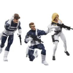 Capitán América 3-pack Nick Fury Jr. Sharon Carter Y Dum Dum Dugan