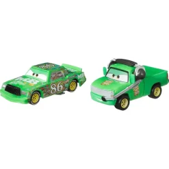 Cars de Disney y Pixar Duo Pack Vehículos de Juguete Chick Hicks y jefe de equipo