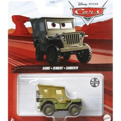 Cars de Disney y Pixar Vehículo de Juguete Sargento