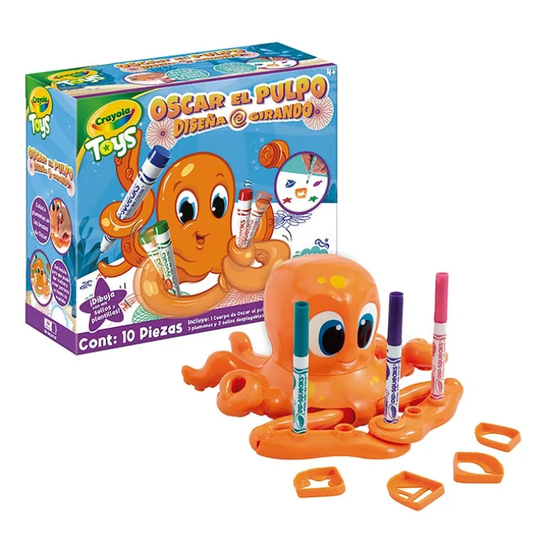 Crayola Toys Oscar The Octopus Espirógrafo