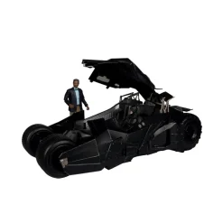 DC McFarlane Batimovil The Dark Knightt Lucius Fox