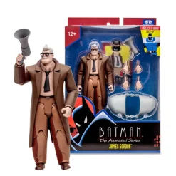 DC McFarlane Comisionado Gordon Figura de Colección Batman The Animated Series