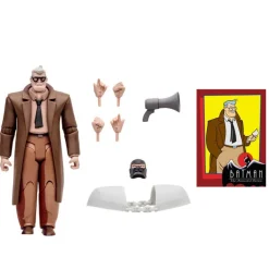 DC McFarlane Comisionado Gordon Figura de Colección Batman The Animated Series