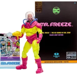 DC McFarlane Figura de Colección Gold Label Mr. Freeze, de la Serie Clásica