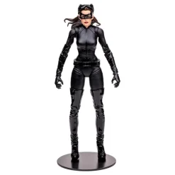 DC McFarlane Figura de Colección Gold Label Catwoman con Batimoto, de la The Dark Knight Rises