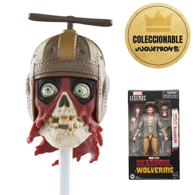 Deadpool Headpool con Wolverine G1662