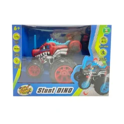 DinoCarro de Radio Control Rojo que Gira