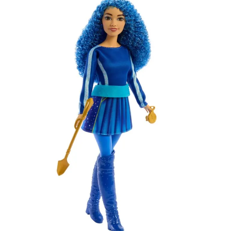 Disney Descendientes Libro Mágico con Hechizos Reales con Muñeca de Chloe y Caldero Mágico
