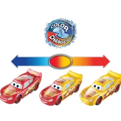 Disney Pixar Cars Cambia de Color Rayo Mcqueen