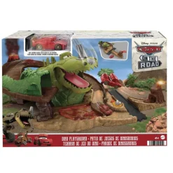 Disney Pixar Cars Pista Parque de Dinosaurios