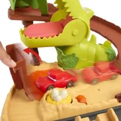Disney Pixar Cars Pista Parque de Dinosaurios
