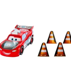 Disney Pixar Cars Rayo McQueen con dos modalidades de Juego: Derrapar o Velocidad