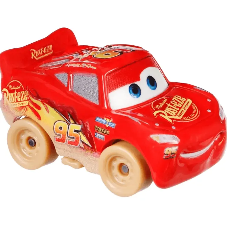 Disney Pixar Cars Rayo Mcqueen Enlodado en Miniatura