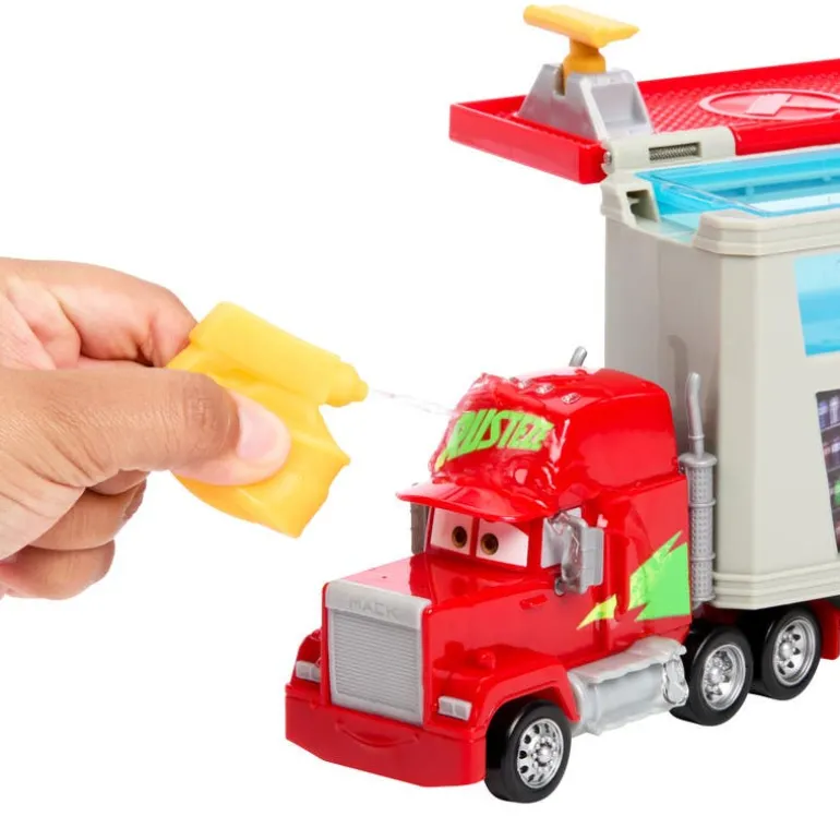 Disney Pixar Cars Set Trailer Mack Color Changers