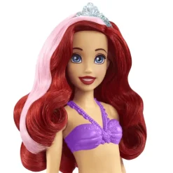 Disney Princesa Muñeca Ariel Cabello Cambios Sorpresa HLW00