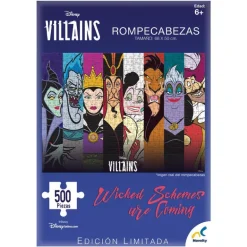 Disney Rompecabezas de Villanos de 500 Piezas