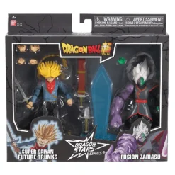 Dragon Ball 2 Pack Figuras de Acción Trunks vs Fusion Zamasu 37165