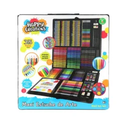 Estuche De Arte 315 Piezas Happy Creations