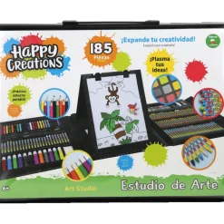 Estudio De Arte 185 Piezas Happy Creations