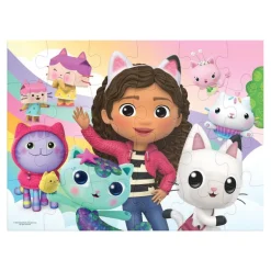 Gabby's Doll House Rompecabezas de 24 Piezas