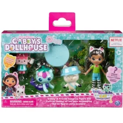 Gabby's Doll House Set de Juego de 4 Figuras y un Accesorio Sorpresa
