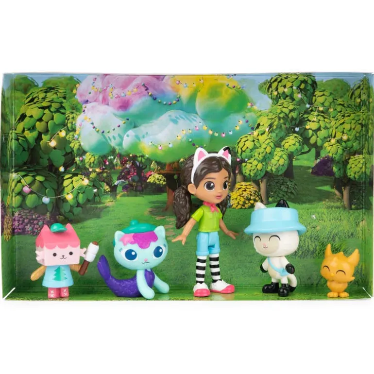 Gabby's Doll House Set de Juego de 4 Figuras y un Accesorio Sorpresa