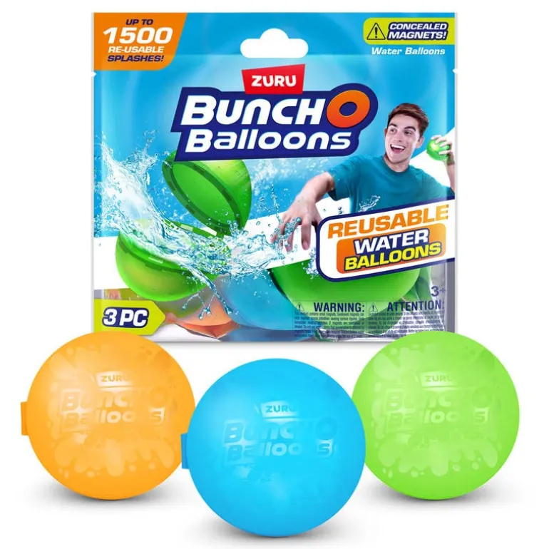 Globos de Agua Reusable Kit de 3 Piezas
