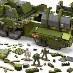 Halo Elephant Sandnest Mega Construx incluye 4 Figuras con Armadura de Master Chief