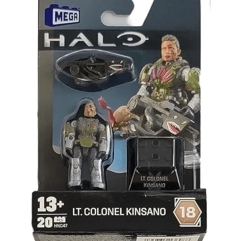 Halo Héroes Colonel Kinsano Construx