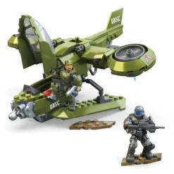 Halo Nave Misión Reconocimiento Mega Construx Incluye Figura de Master Chief