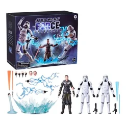 Hasbro Star Wars Black Series Set de Colección The Force Unleashed Con 3 Figuras y Accesorios F6995