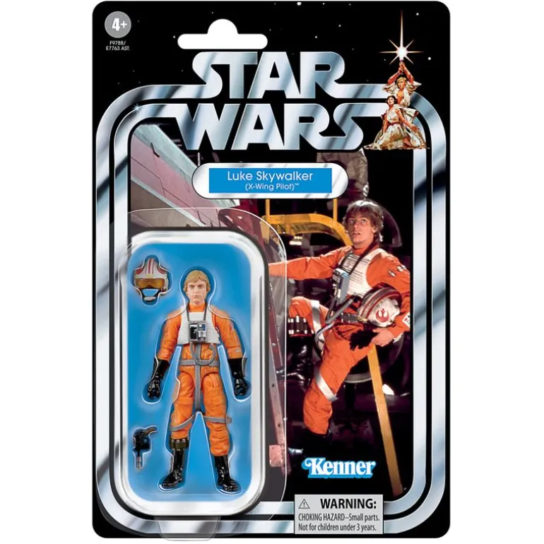 Hasbro Star Wars Vintage X-Wing Pilot Luke Skywalker F9788
