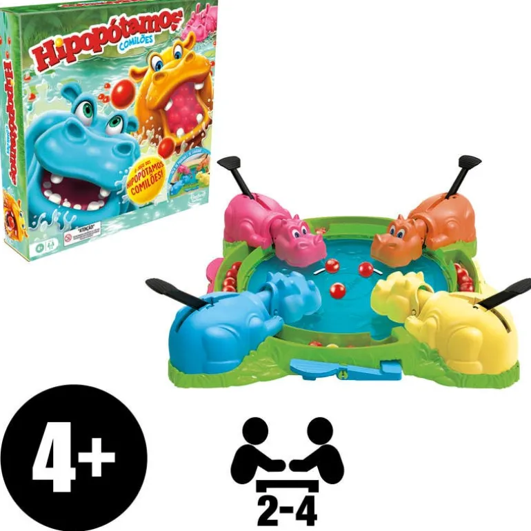 Hipopótamos Hambrientos Juego de Mesa