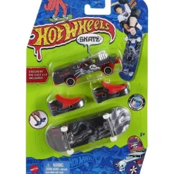Hot Wheels 2 Pack Skate Patineta y Carro Gris