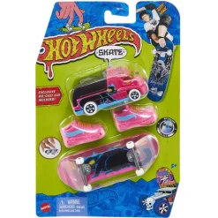 Hot Wheels 2 Pack Skate Patineta y Carro Morado