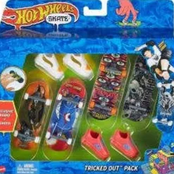 Hot Wheels 2 Pack Skate Patineta Sneakers Tony Hawk Dragón