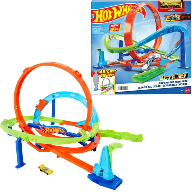 Hot Wheels Action Deafío Extremo Pista Acrobacias