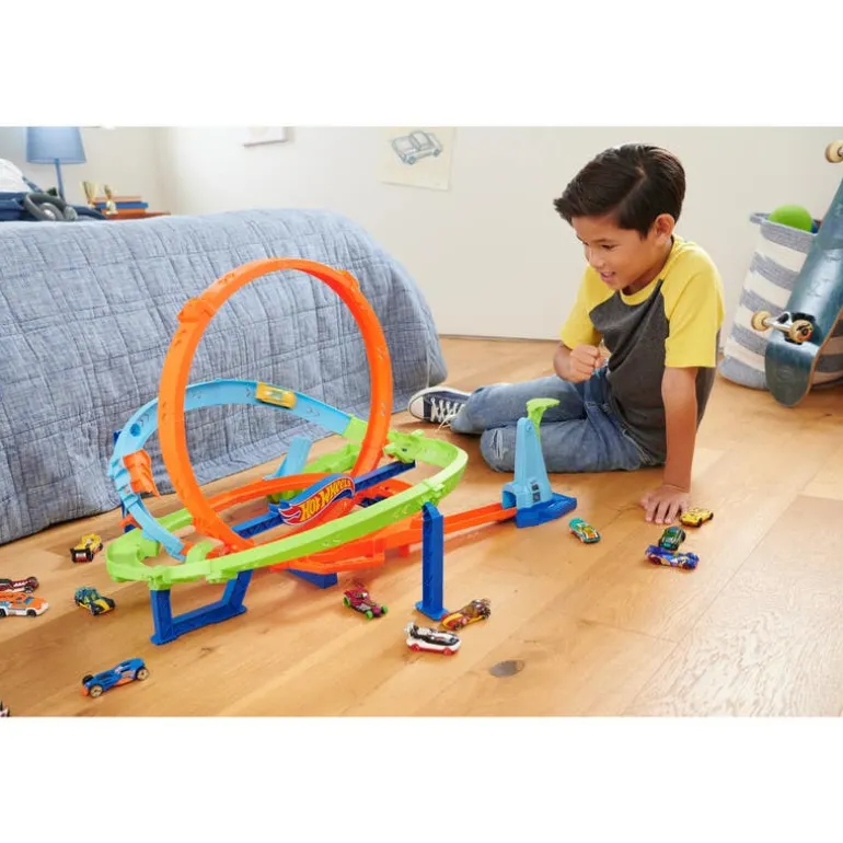 Hot Wheels Action Deafío Extremo Pista Acrobacias