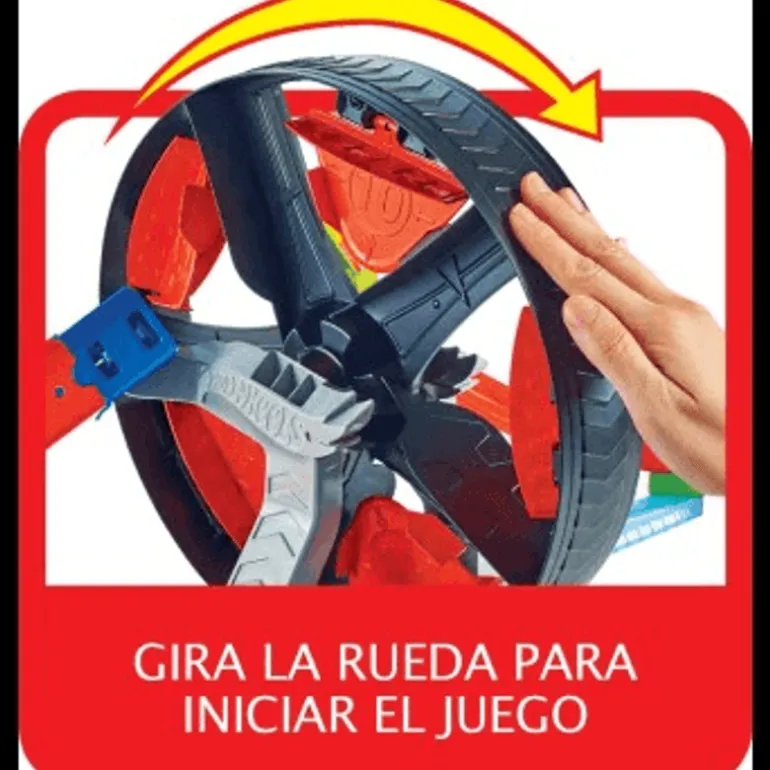 Hot Wheels Action Pista de Juguete Giros Extremos GJM77