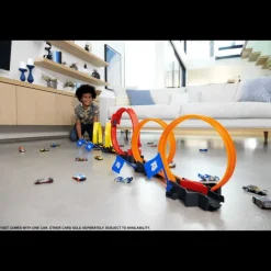 Hot Wheels Action Pista de Juguete Competencia Súper Loop HDR83