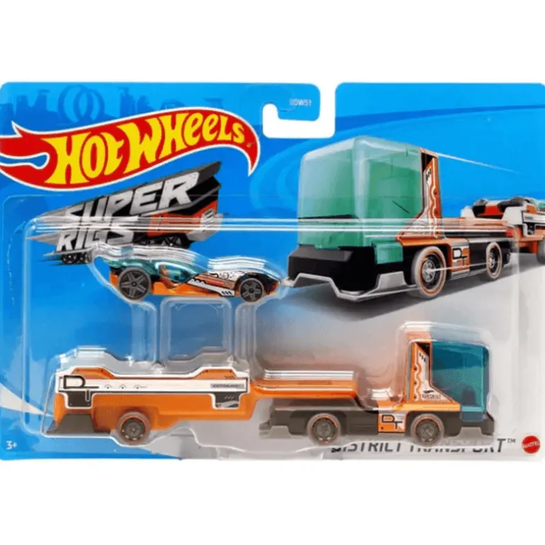 Hot Wheels Camión de Colección District Transport