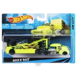 Hot Wheels Camión Rock N' Race con Coche a Escala