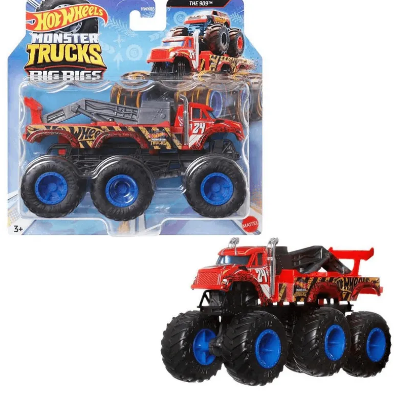 Hot Wheels Camiones Remolque Rojo 1:64