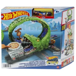 Hot Wheels City Ataque de Cocodrilo Incluye Carro