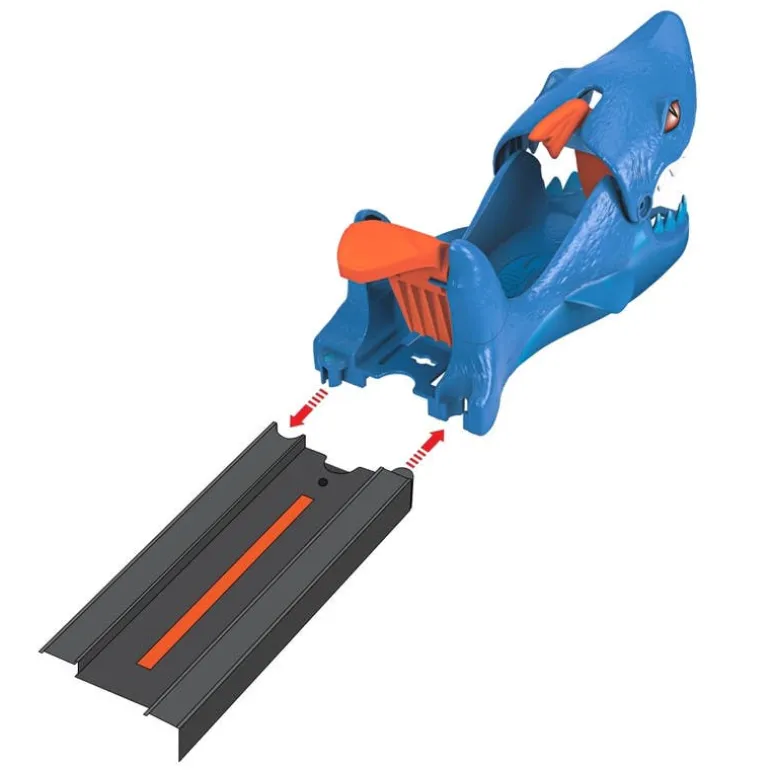 Hot Wheels City Lanzador Némesis Tiburón